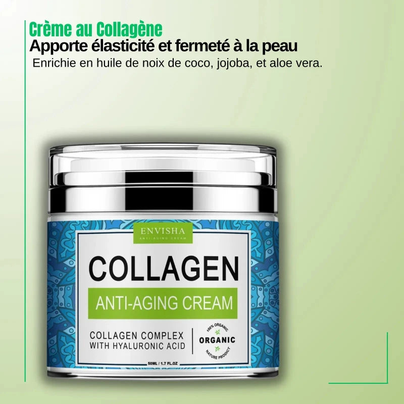 Envisha crème pour soins de la peau  au collagene