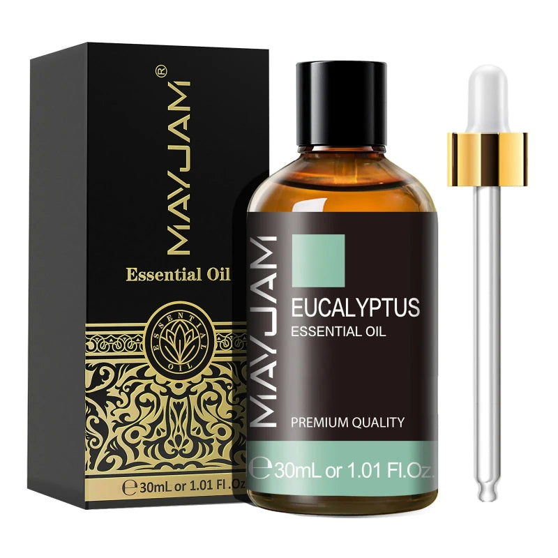 Huile essentielle naturelle pour aromathérapie et bien-être parfum eucalyptus qualité premium