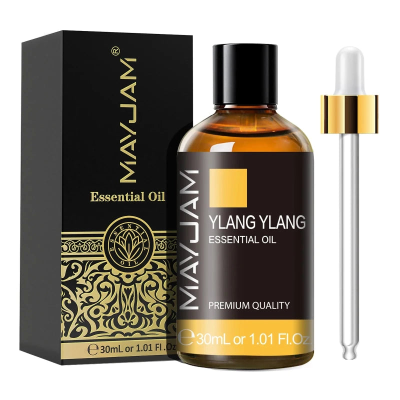 Huile Essentielle MAYJAM 30ML - 100% Pure et Naturelle - parfum ylang yalng